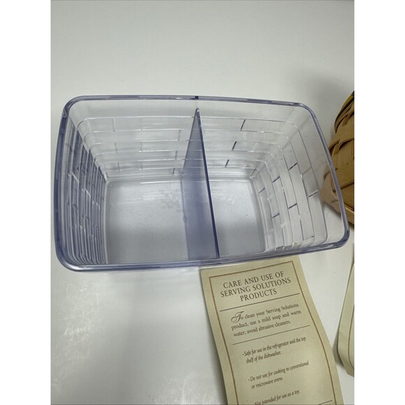 John Deere Tractor Longaberger Basket Liner Serving Solutions Protector Tea 2006 - Picture 13 of 16